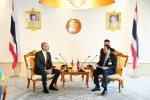 ประธานวุฒิสภาให้การรับรองนายปาเวล ปีเตล (H.E. Mr. Pavel Pitel) เอกอัครราชทูตสาธารณรัฐเช็กประจำประเทศไทย และนายปาฟโล โอเรล (Mr.Pavlo Orel) อุปทูตรักษาการ สถานเอกอัครราชทูตยูเครนประจำประเทศไทย เมื่อวันที่ ๒๑ สิงหาคม ๒๕๖๖