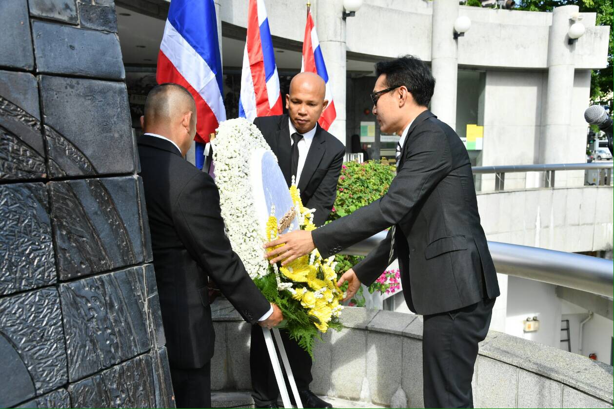 14 October 2018, at the 14 October 1973 Memorial, Khok Wua Intersection, Bangkok