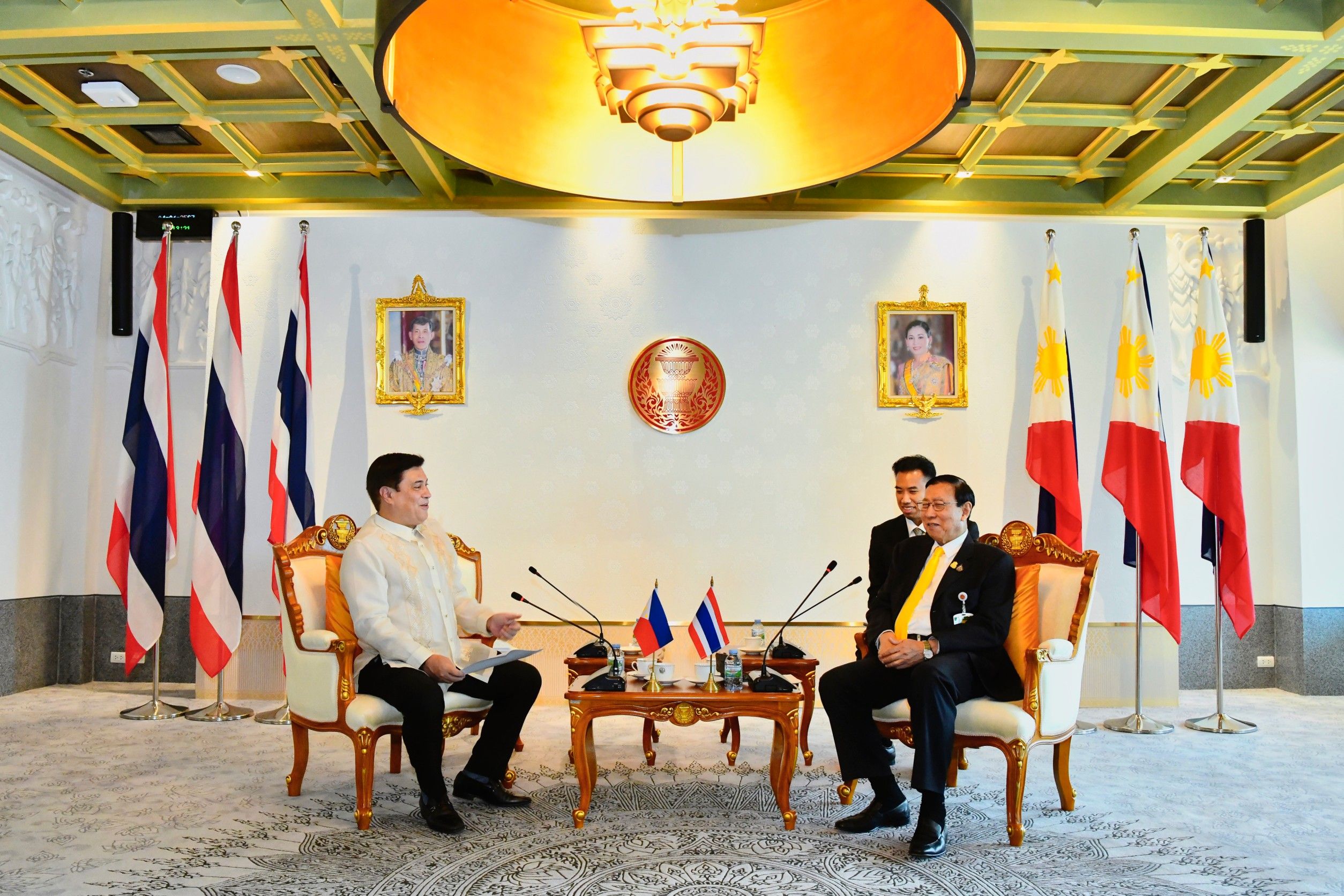 H.E. Mr. Juan Miguel F. Zubiri President of the Senate of the Republic of the Philippines on the Occasion of the Official Visit to Thailand.