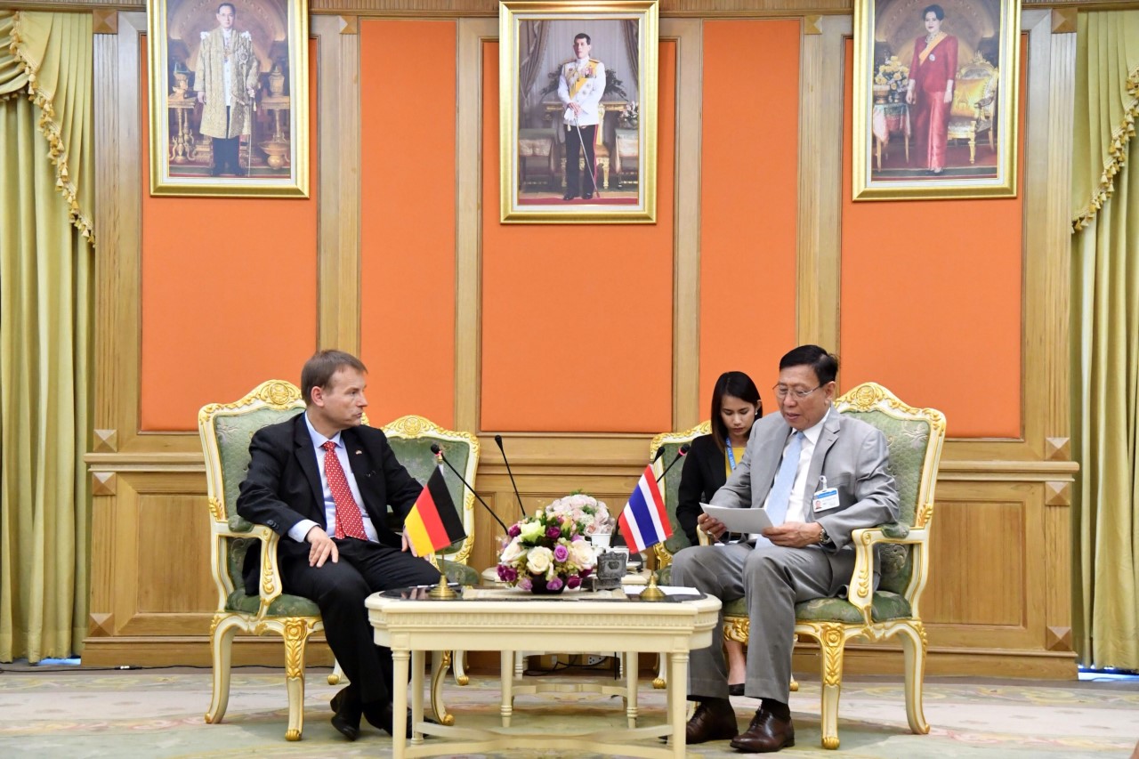 Ambassador of the Federal Republic of Germany Paid a Courtesy Call to the President of the National Legislative Assembly on the Occasion of His Assumption of Duty (Feb 18, 2019)