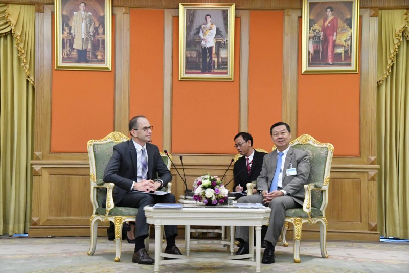 WHO Representative to Thailand Paid a Courtesy Call on the First Vice-President of the National Legislative Assembly (Feb 25, 2019)