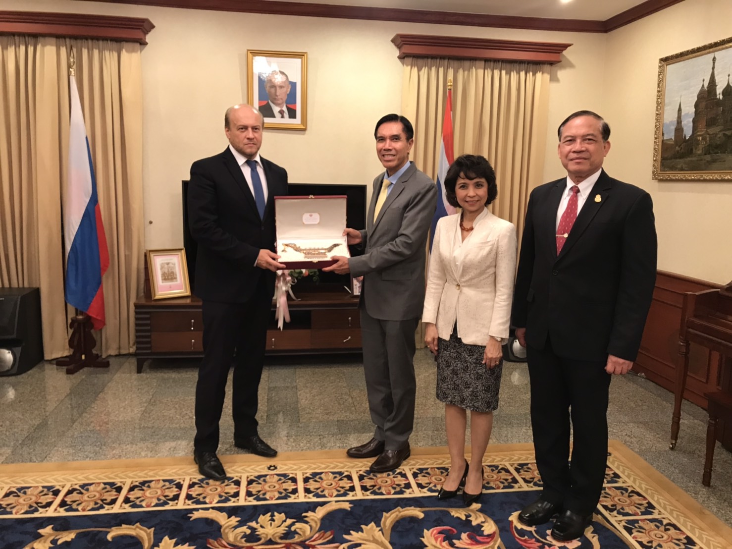 6 March 2019, at the Embassy of Russian Federation in the Kingdom of Thailand, Bangkok 