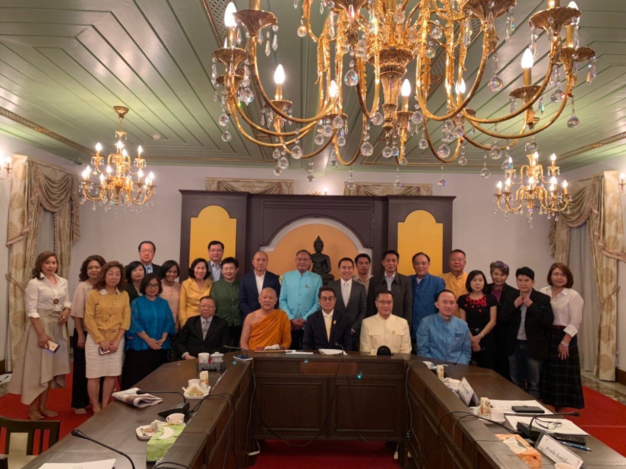 16 August 2019, at Bovornives Vihara Temple, Bangkok