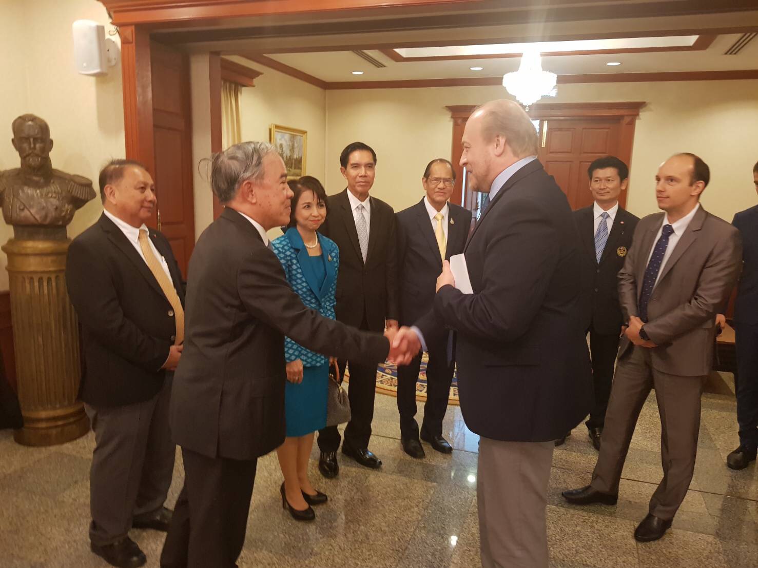 22 August 2019, at the Embassy of Russian Federation, Bangkok