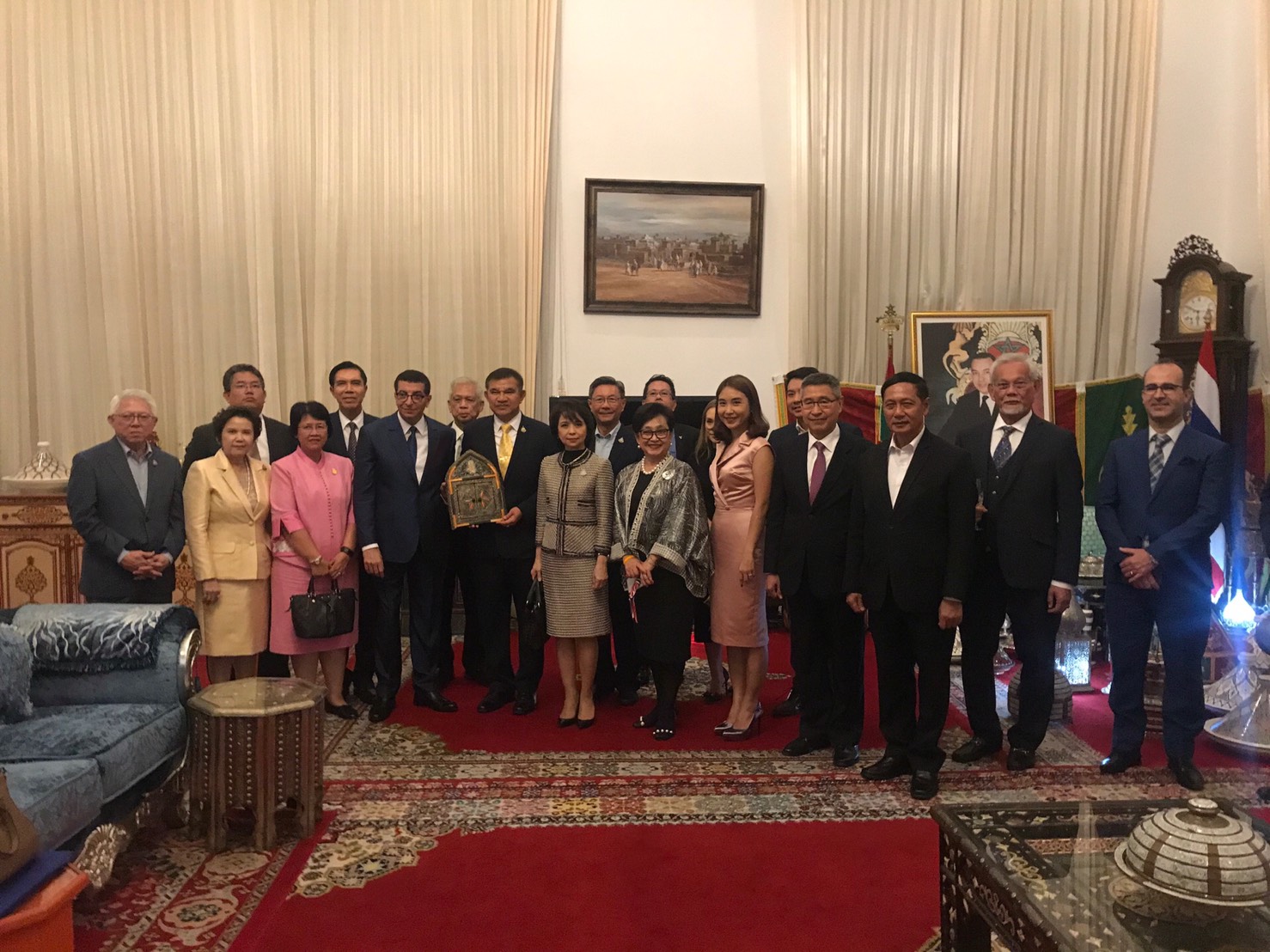 2 October 2019, at the Maroccan Ambassador’s residence, Chan Tad Mai Road, Bangkok