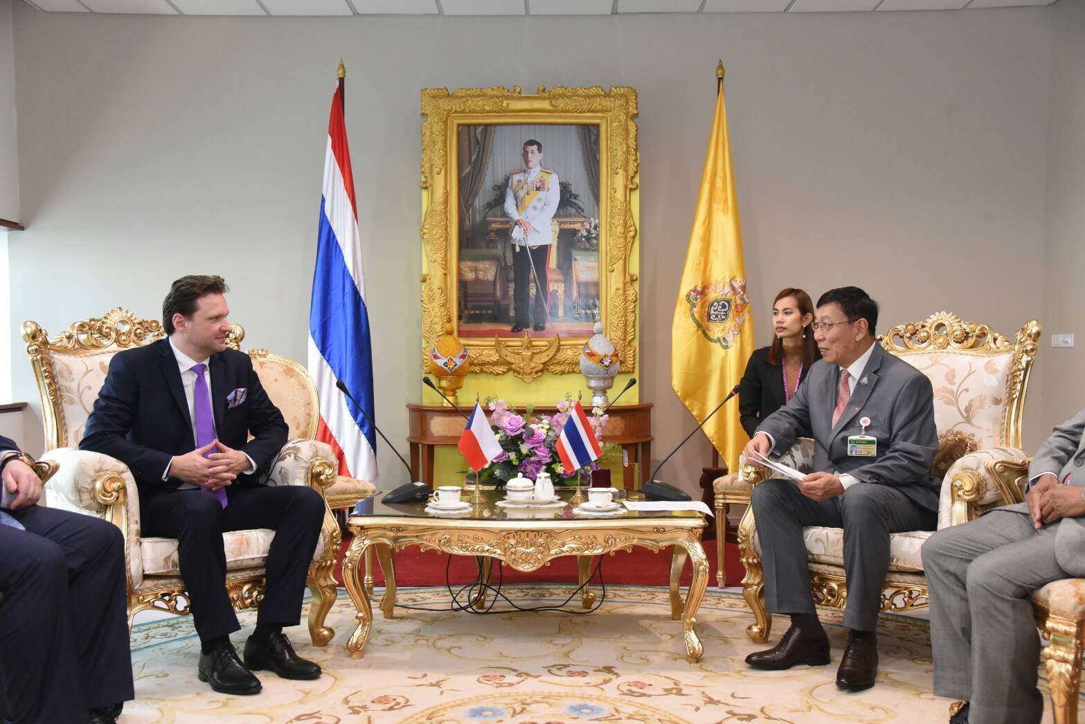 Prof. Pronpetch Wichitcholchai, President of the Senate Welcomed and Hosted a luncheon in Honour of H.E. Mr. Radek Vondráček, Speaker of the Chamber of Deputies of deputies of the Parliament of the Czech Republic (Tuesday 18 February 2020)