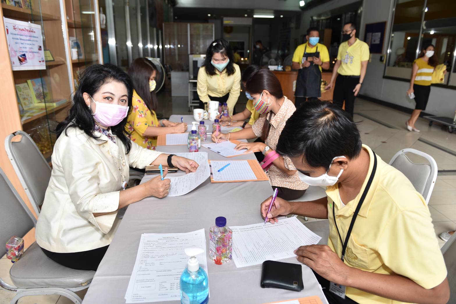 สำนักงานเลขาธิการวุฒิสภา ร่วมกับ ศูนย์บริการโลหิตแห่งชาติ สภากาชาดไทย จัดกิจกรรมบริจาคโลหิต ประจำปี พ.ศ. 2563 ครั้งที่ 3 