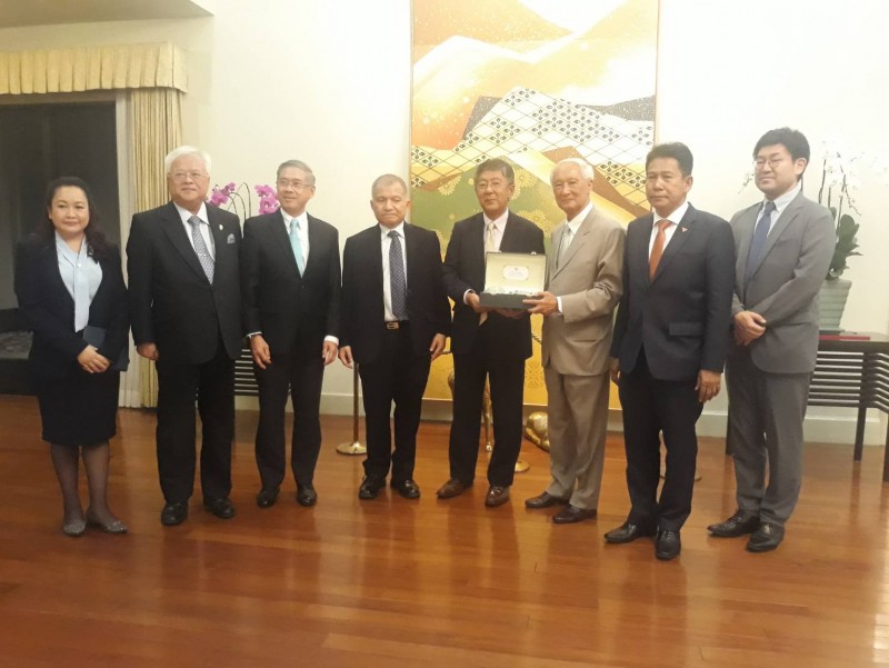 7 August 2020, at the Residence of the Ambassador of Japan to Thailand, Bangkok