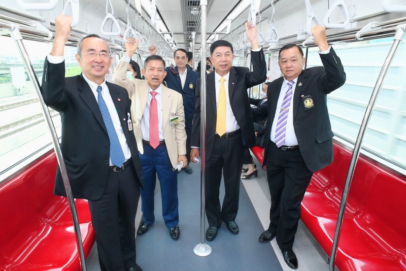 30 March 2021, at the Red Line Mass Transit System Project, Bang Sue Grand Station, Bangkok
