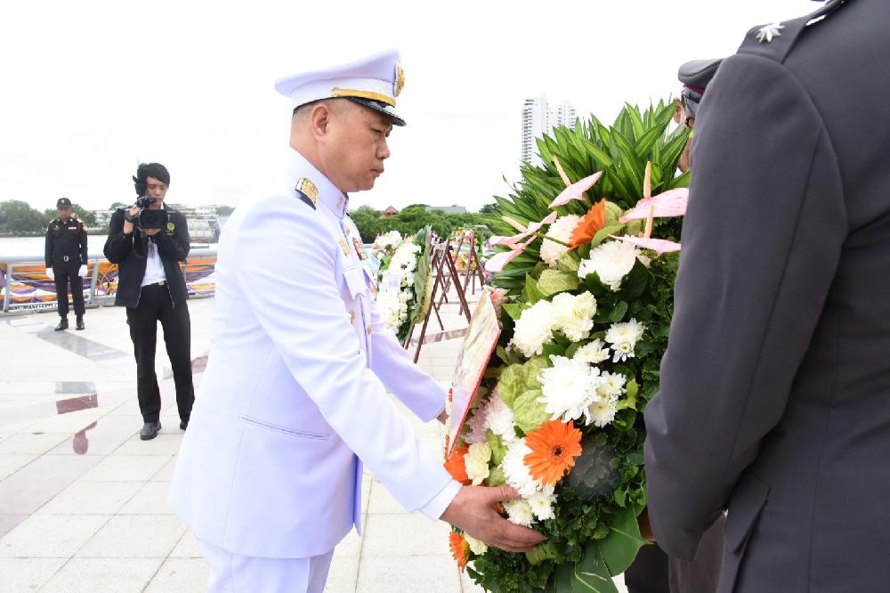 9 June 2018, at the Royal Monument of King Rama VIII near Rama VIII Bridge, Bangkok
