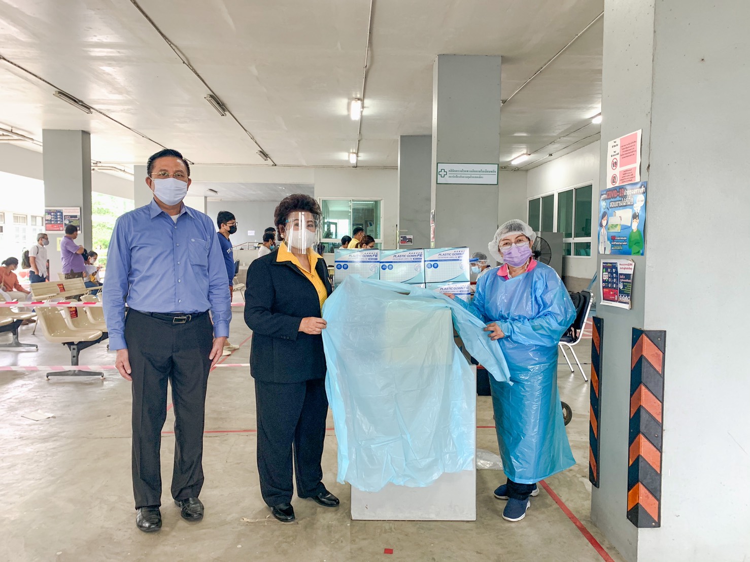1 May 2021, at Institute for Urban Disease Control and Prevention, Department of Disease Control, Bang Khen District, Bangkok