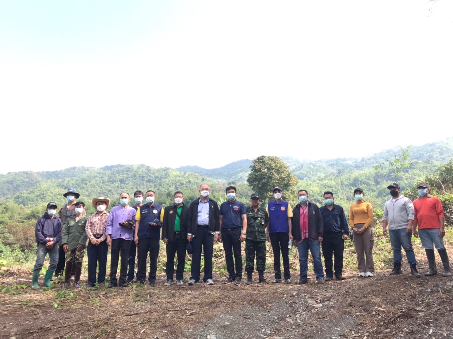 21 January 2022, at Ban Sriboonruang Community Weir, Nong Pa Ko Sub-District,  Doi Luang District, Chiang Rai Province