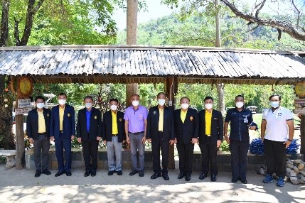26 March 2022, at Wat Tham Ong Chu School, Si Sawat District, Kanchanaburi Province