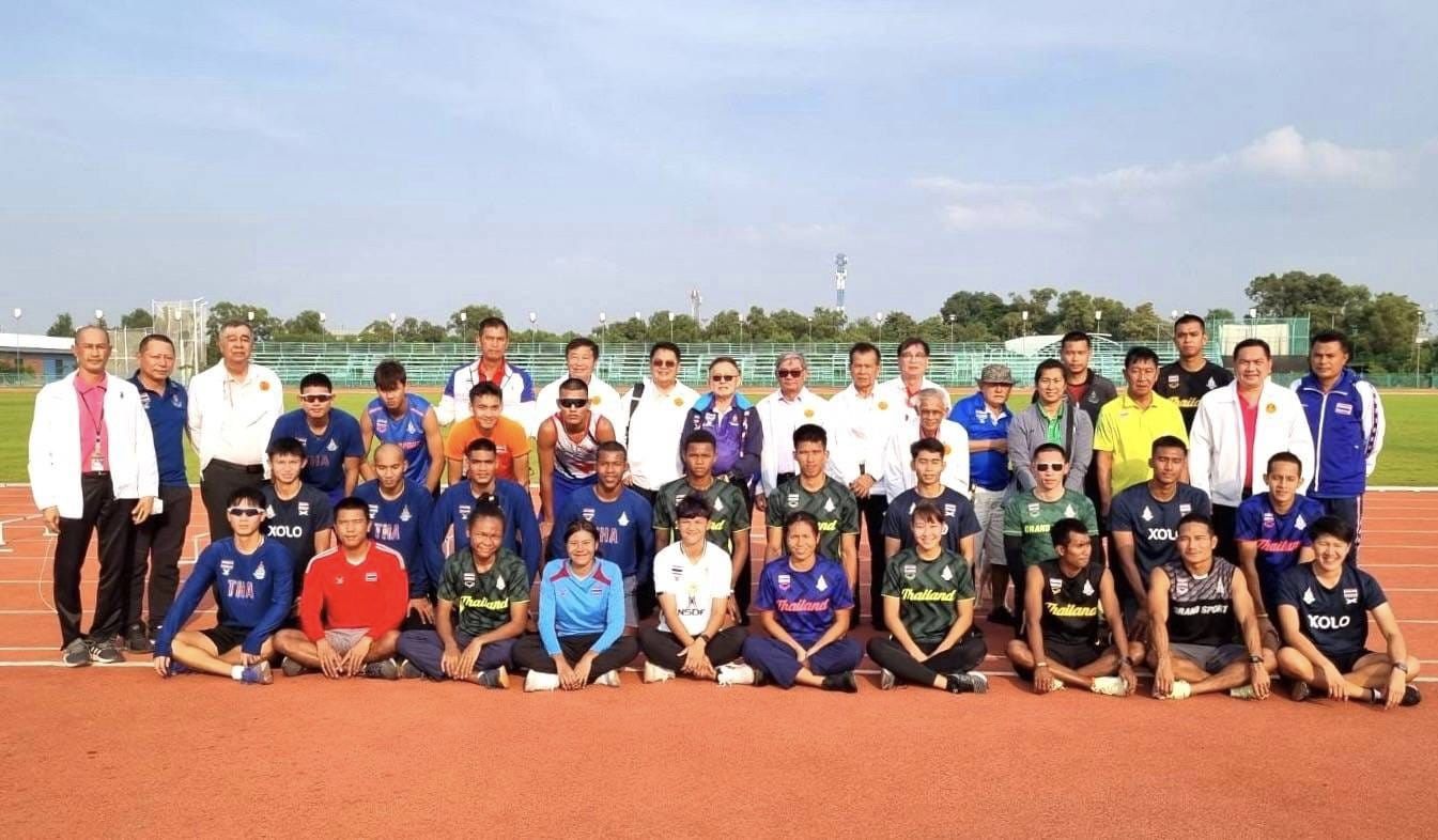 คณะกรรมาธิการการกีฬา วุฒิสภา เดินทางไปประชุม ณ สมาคมกีฬากรีฑาแห่งประเทศไทย ในพระบรมราชูปถัมภ์