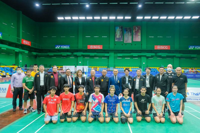 ประชุมและแลกเปลี่ยนข้อคิดเห็นกับคณะผู้บริหาร Scg  Badminton Academy