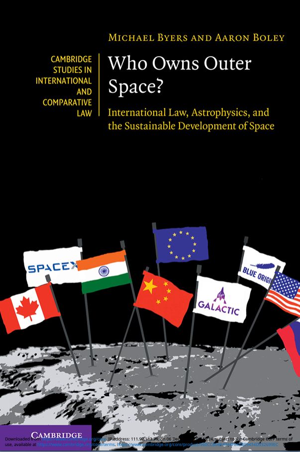 Who Owns Outer Space? จากสำนักพิมพ์ Cambridge University Press